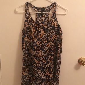 Animal print tank